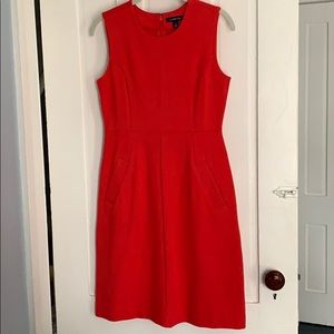 Land’s End Ponte Shift Sheath Dress Pink Size 2